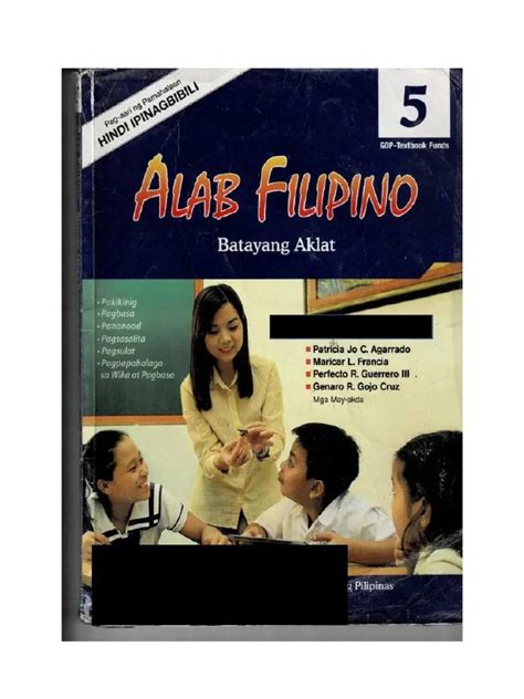 e.libro grade 5|DepEd's Fifth Grade Textbook Alab Filipino (Full).